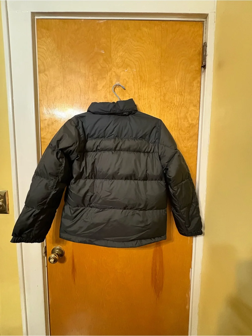 Ralph Lauren Kids Black Puffer Jacket with Red Pony
